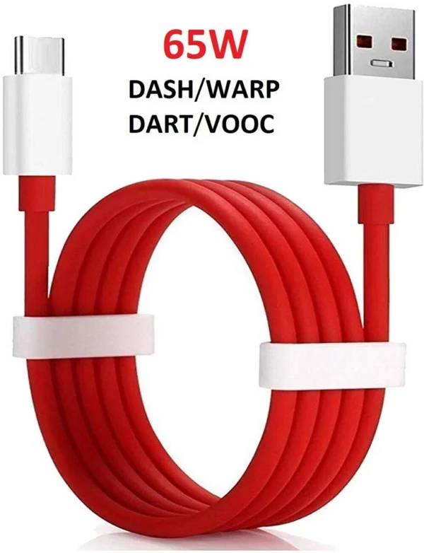 Original one plus C To C Cable Wrap Charging
