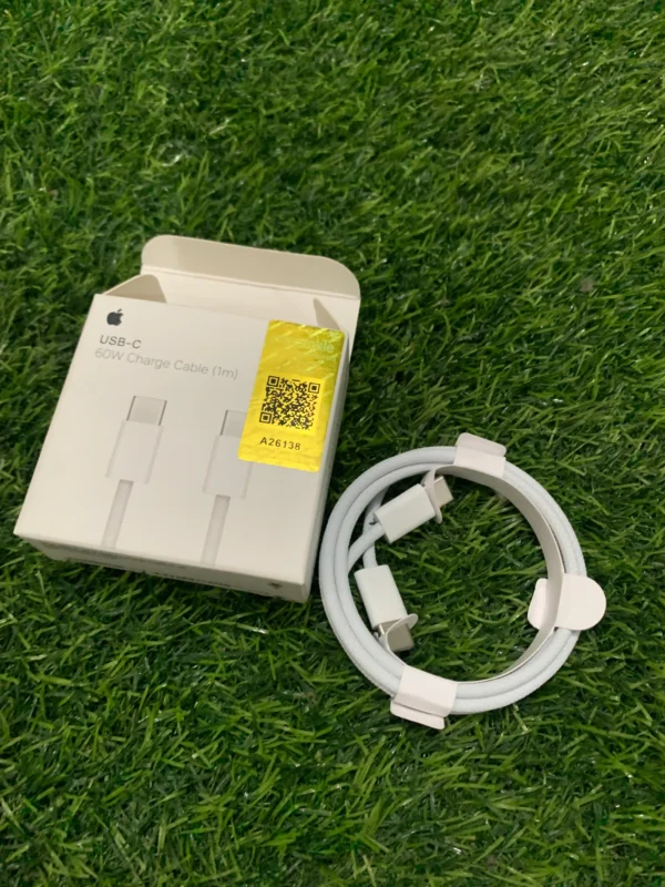Iphone 15 / pro / pro max / original cable braded 60Watt fast charging - Image 2