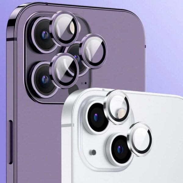 CAMERA PROTECTOR LENS FOR IPHONE 12, 13 AND 14 SERIES.